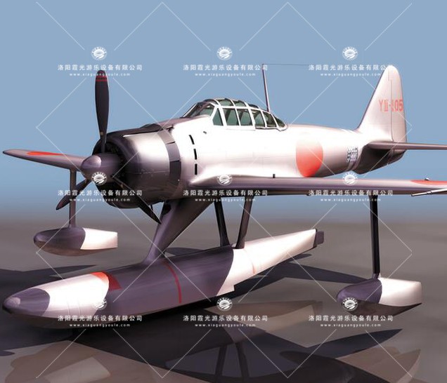 青山3D模型飞机